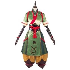 NewCosplay Monster Hunter Rise Yomogi Dress Halloween Carnival Suit Cosplay Costume New Arrivals