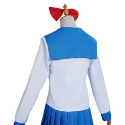 NewCosplay New Arrivals Poputepipikku Pop Team Epic Popuko Pipimi Blue Uniform Skirt Outfits Halloween Carnival Suit Cosplay Costume
