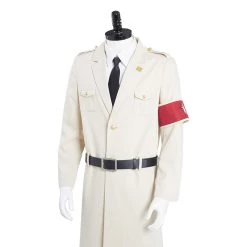 NewCosplay Attack On Titan Final Season Reiner Braun Malay Officers Uniform Cosplay Costume