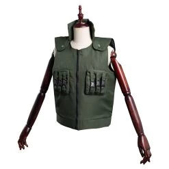 NewCosplay New Arrivals Naruto Hatake Kakashi Green Unisex Vest Halloween Carnival Cosplay Costumes