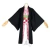NewCosplay Demon Slayer Kamado Nezuko Adult Kimono Anime Cosplay Outfits Halloween Carnival Suit