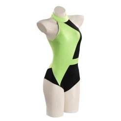 NewCosplay New Arrivals Kim Possible Shego Adult Swimwear Outfits Halloween Carnival Suit Cosplay Costume