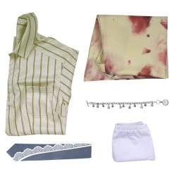 NewCosplay New Arrivals Texas Chainsaw Massacre Leatherface Thomas Hewitt Shirt Apron Outfits Halloween Carnival Suit Cosplay Costume