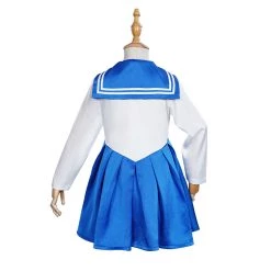 NewCosplay Sailor Moon Kids Girls Blue Dress Outfits Halloween Carnival Suit Cosplay Costume
