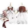 NewCosplay Jibaku Shounen Toilet-Bound Hanako Kun Nene Yashiro/Aoi Akane Kids Girls Dress Halloween Carnival Suit Cosplay Costume