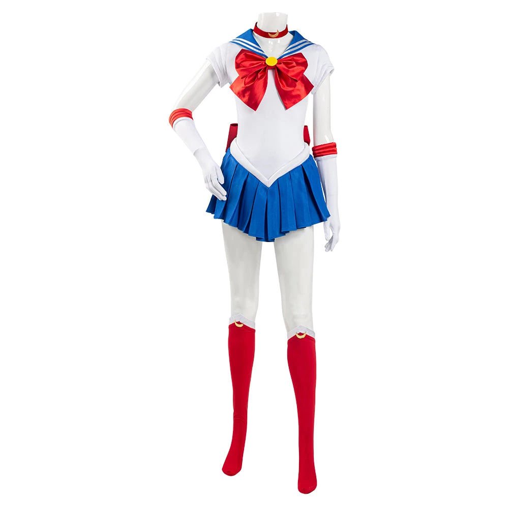NewCosplay New Arrivals Sailor Moon Tsukino Usagi Uniform Dress Outfits Cosplay Costume 4 NewCosplay New Arrivals Sailor Moon Tsukino Usagi Uniform Dress Outfits Cosplay Costume