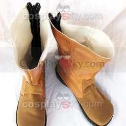 NewCosplay Final Fantasy 7 Aerith Cosplay Boots Brown New Arrivals