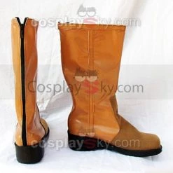 NewCosplay Final Fantasy 7 Aerith Cosplay Boots Brown New Arrivals