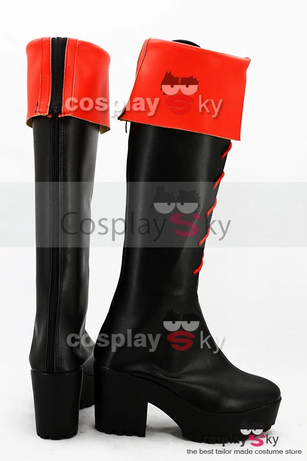 NewCosplay Gintama Kagura High-heeled Boots Cosplay Shoes New Arrivals 6 NewCosplay Gintama Kagura High-heeled Boots Cosplay Shoes New Arrivals