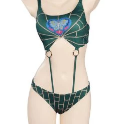 NewCosplay JoJo’s Bizarre Adventure Jolyne Cujoh Original Designer Two Pieces Swimsuit Cosplay Costume-cossky®