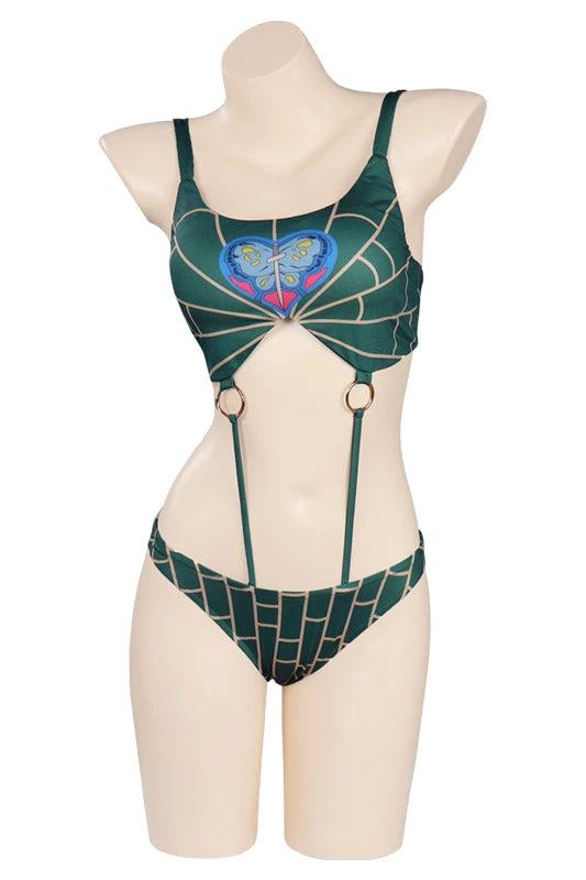 NewCosplay JoJo’s Bizarre Adventure Jolyne Cujoh Original Designer Two Pieces Swimsuit Cosplay Costume-cossky® 3 NewCosplay JoJo’s Bizarre Adventure Jolyne Cujoh Original Designer Two Pieces Swimsuit Cosplay Costume-cossky®