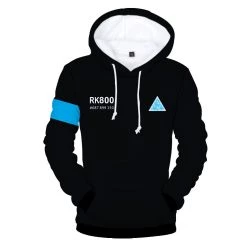 New Cosplaysky Detroit: Become Human Pullover Hoodie Connor RK800 Hoodie KARA Sweatshirt Unisex