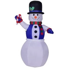 New Cosplaysky Inflatable Snowman Family Christmas LED Outdoor Decoration New Arrivals