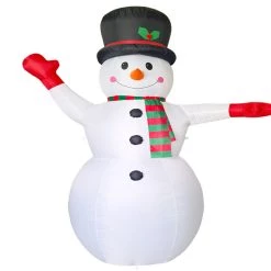 New Cosplaysky Inflatable Snowman Family Christmas LED Outdoor Decoration New Arrivals