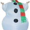 New Cosplaysky New Arrivals Christmas Gift Kids Snowman Inflatable Blow Up Costume 47" To 59"