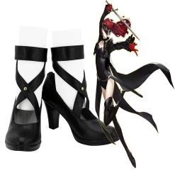 CosplaySky New Arrivals Persona 5 The Royal Yoshizawa Kasumi Cosplay Shoes