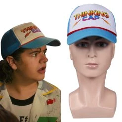 NewCosplay Stranger Things 4 Dustin Henderson Cosplay Hat Costume Accessories New Arrivals