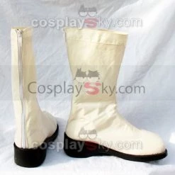 NewCosplay Hitman Reborn Lambo Cosplay Boots Shoes White