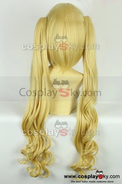 NewCosplay KARNEVAL Tsukumo Pale Gold Cosplay Wig 5 NewCosplay KARNEVAL Tsukumo Pale Gold Cosplay Wig