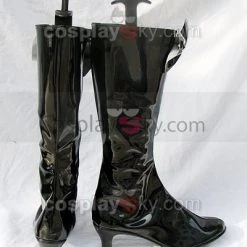 NewCosplay Kirarin Revolution Kirarin Cosplay Boots Black