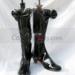 NewCosplay Kirarin Revolution Kirarin Cosplay Boots Black