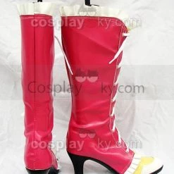 NewCosplay Kirarin Revolution Tsukishima Kirari Cosplay Boots Shoes