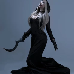 NewCosplay Resident Evil Village Bela Dimistrescu Halloween Drive Thru Cosplay Costume