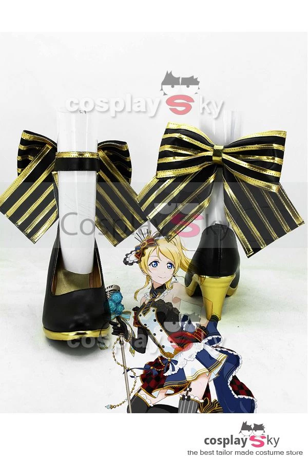 NewCosplay Love Live! SR Eli Ayase Maid Cosplay Shoes 5 NewCosplay Love Live! SR Eli Ayase Maid Cosplay Shoes