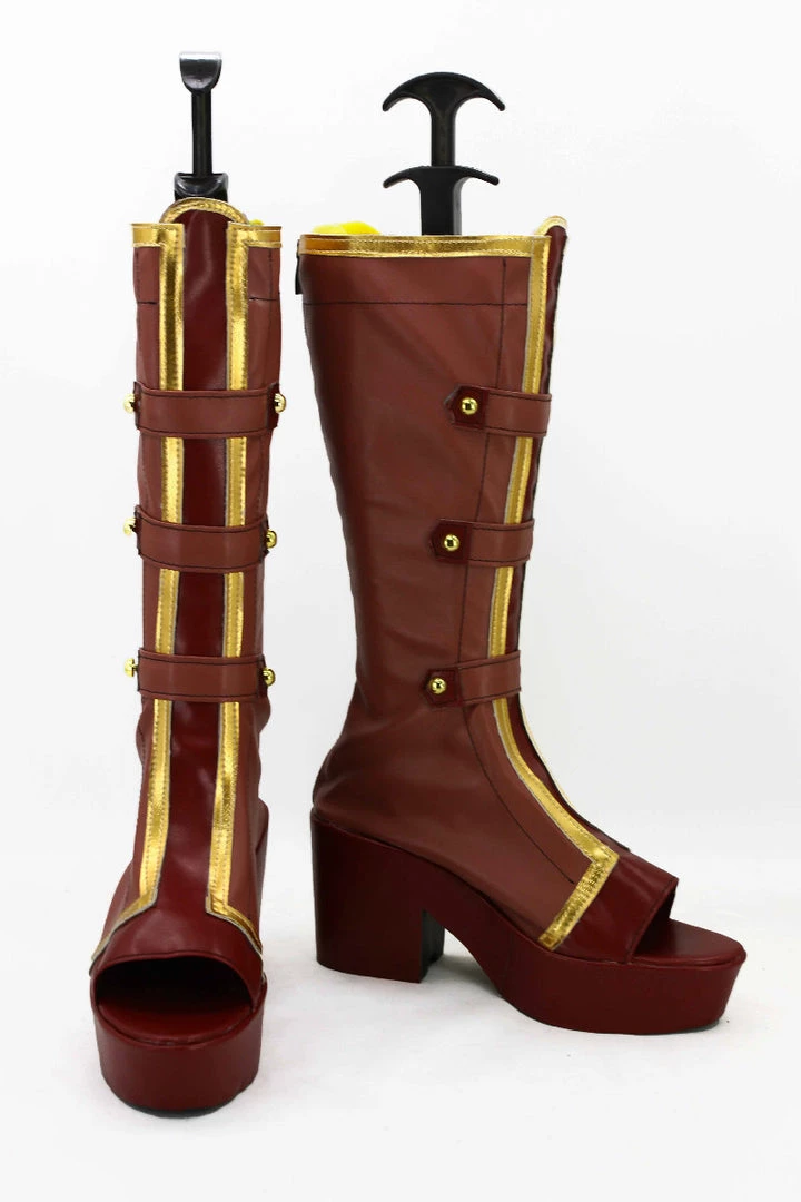 NewCosplay Love Live! Navy Marin Boots Cosplay Shoes New Arrivals 4 NewCosplay Love Live! Navy Marin Boots Cosplay Shoes New Arrivals