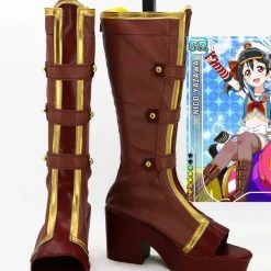 NewCosplay Love Live! Navy Marin Boots Cosplay Shoes New Arrivals