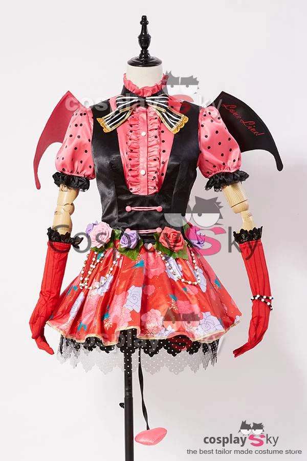 NewCosplay Love Live! New UR Umi Sonoda Little Devil Transformed Uniform Halloween Cosplay Costume New Arrivals 5 NewCosplay Love Live! New UR Umi Sonoda Little Devil Transformed Uniform Halloween Cosplay Costume New Arrivals