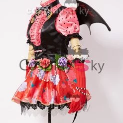 NewCosplay Love Live! New UR Umi Sonoda Little Devil Transformed Uniform Halloween Cosplay Costume New Arrivals 18 NewCosplay Love Live! New UR Umi Sonoda Little Devil Transformed Uniform Halloween Cosplay Costume New Arrivals