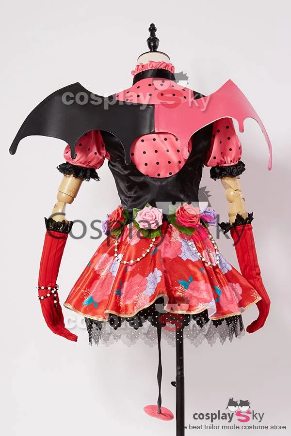 NewCosplay Love Live! New UR Umi Sonoda Little Devil Transformed Uniform Halloween Cosplay Costume New Arrivals 4 NewCosplay Love Live! New UR Umi Sonoda Little Devil Transformed Uniform Halloween Cosplay Costume New Arrivals