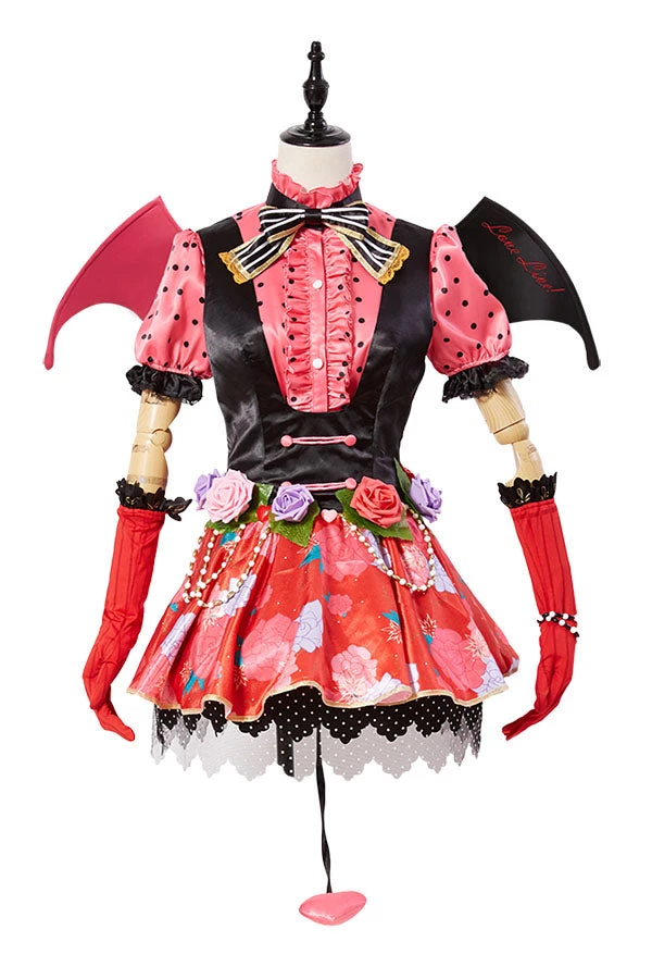 NewCosplay Love Live! New UR Umi Sonoda Little Devil Transformed Uniform Halloween Cosplay Costume New Arrivals 3 NewCosplay Love Live! New UR Umi Sonoda Little Devil Transformed Uniform Halloween Cosplay Costume New Arrivals