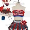 NewCosplay LoveLive! Maki Nishikino Cheerleaders Uniform Cosplay Costume New Arrivals