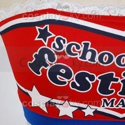 NewCosplay LoveLive! Maki Nishikino Cheerleaders Uniform Cosplay Costume New Arrivals