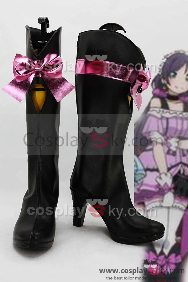 NewCosplay LoveLive! Season 2 KiRa-KiRa-Sensation! Nozomi Tojo Boots Cosplay Shoes New Arrivals 3 NewCosplay LoveLive! Season 2 KiRa-KiRa-Sensation! Nozomi Tojo Boots Cosplay Shoes New Arrivals