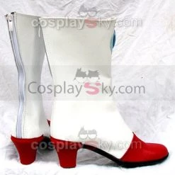 NewCosplay Macross 7 Mylene Jenius Cosplay Boots White