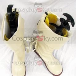NewCosplay Macross Frontier Sheryl Nome Cosplay Boots White