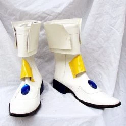 NewCosplay Magical Girl Lyrical Nanoha Cosplay Boots Shoes White