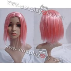 NewCosplay Naruto Sakura Haruno Cosplay Wig