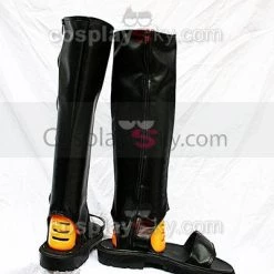 NewCosplay Naruto Uchiha Sasuke Cosplay Boots Shoes Black New Arrivals