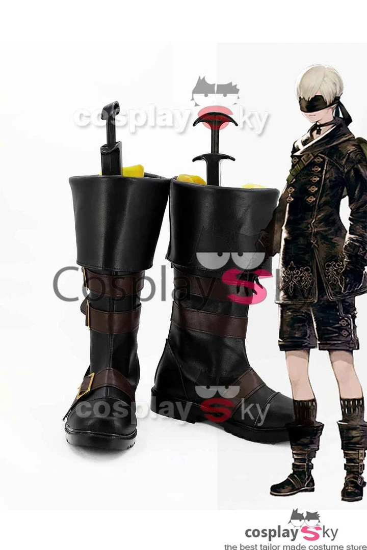 NewCosplay NieR/ Nier: Automata 9S Boots Cosplay Shoes New Arrivals 4 NewCosplay NieR/ Nier: Automata 9S Boots Cosplay Shoes New Arrivals