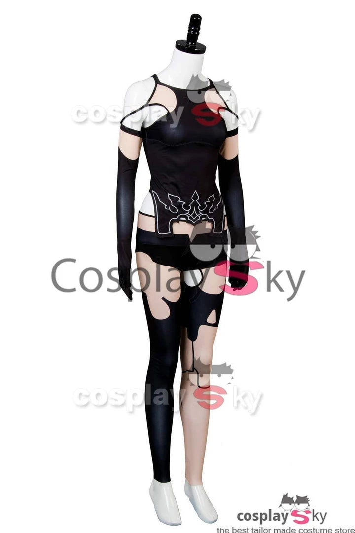 NewCosplay NieR:Automata A2 YoRHa Type A No. 2 Uniform Cosplay Costume