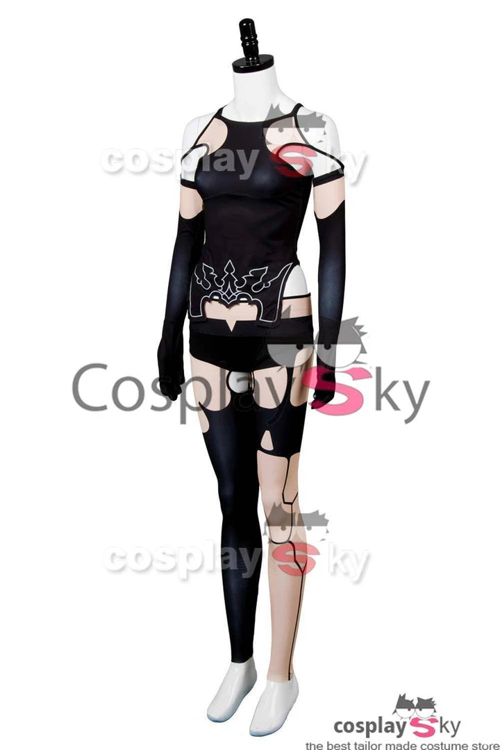 NewCosplay NieR:Automata A2 YoRHa Type A No. 2 Uniform Cosplay Costume