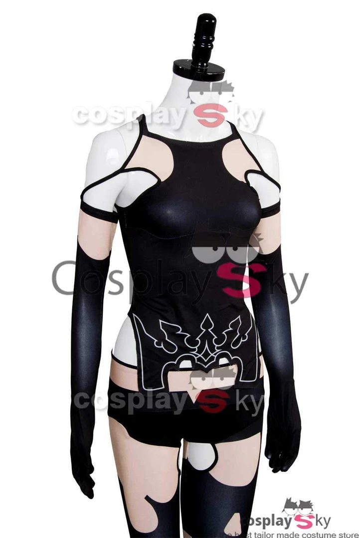 NewCosplay NieR:Automata A2 YoRHa Type A No. 2 Uniform Cosplay Costume