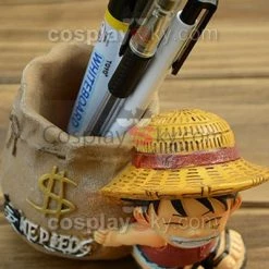 NewCosplay One Piece Monkey D Luffy Pen Container Pencil Vase New Arrivals 13 NewCosplay One Piece Monkey D Luffy Pen Container Pencil Vase New Arrivals