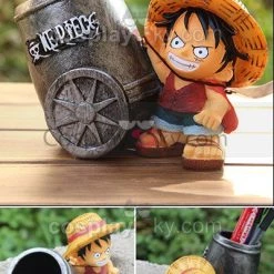 NewCosplay One Piece Monkey D Luffy Pen Container Pencil Vase New Arrivals 11 NewCosplay One Piece Monkey D Luffy Pen Container Pencil Vase New Arrivals