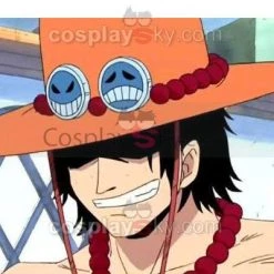 NewCosplay One Piece Portgas·D· Ace Colorful Hat Cap