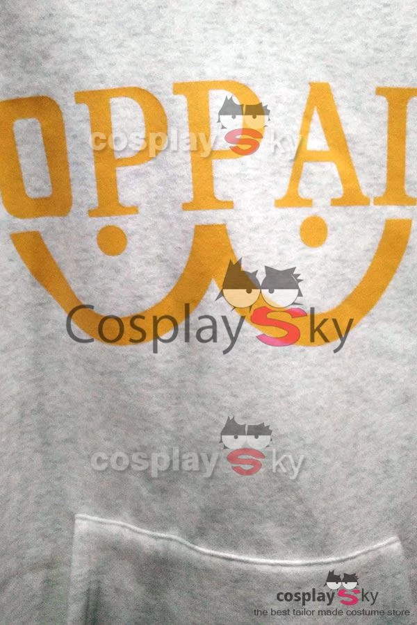 NewCosplay One Punch Man Hero Saitama Oppai Logo Hoodie Jacket Cosplay Costume New Arrivals